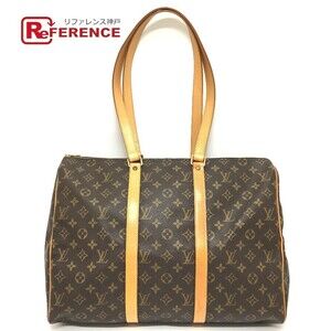 Louis Vuitton Monogram Flanery Tote Bag Canvas Brown